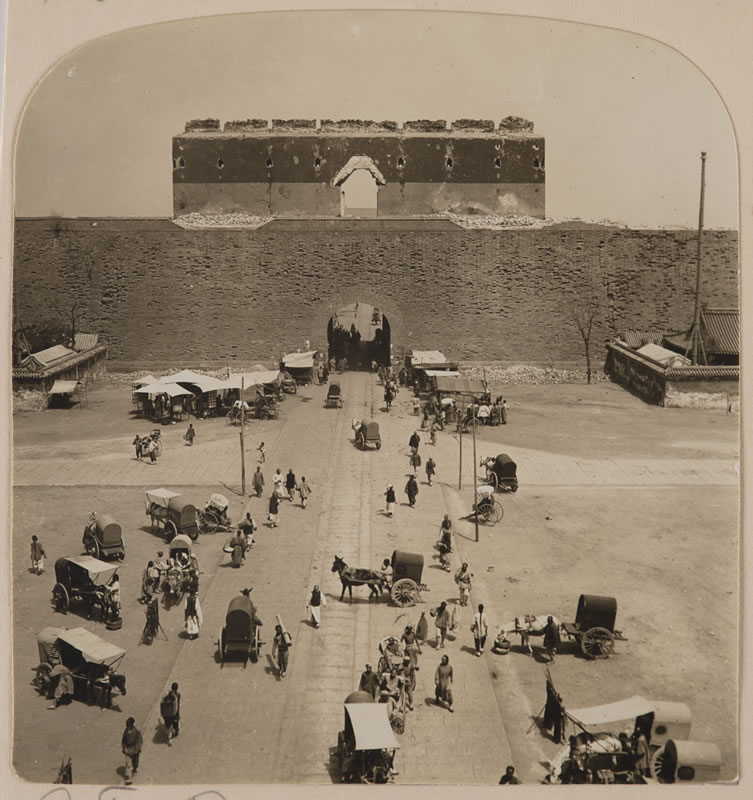 北京的城门 洛文希尔中国摄影收藏